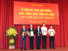 Trung Nam Group nhận 2 giải thưởng công trình chất lượng cao
