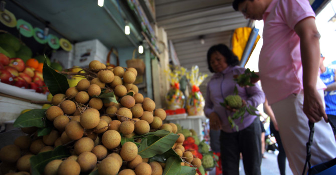 Rau quả Thái “mượn” Việt Nam xuất qua Trung Quốc