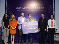 Quán quân cuộc thi Visa’s Everywhere Initiative nhận giải thưởng trị giá 500 triệu đồng