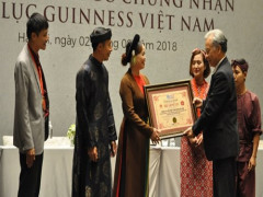 "Tinh hoa Bắc bộ" xác lập 2 kỷ lục Guiness Việt Nam