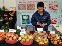 Cấm cửa ‘nông sản lạ’ vào chợ nông sản Đà Lạt