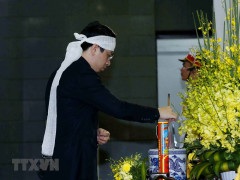 Những hình ảnh xúc động trong Quốc tang Chủ tịch nước Trần Đại Quang