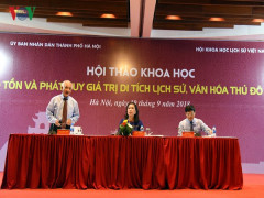 Bảo tồn và phát huy giá trị di tích lịch sử, văn hóa Thủ đô Hà Nội
