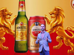 Amstel - nhãn hiệu bia cao cấp đến từ Châu Âu đã có mặt Việt Nam