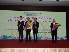 Quảng Bình: Gặp mặt các doanh nghiệp, doanh nhân nhân kỷ niệm ngày Doanh nhân Việt Nam