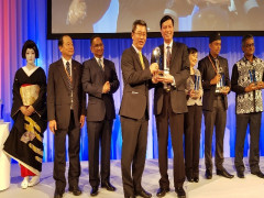 Quảng Ninh nhận giải thưởng ASOCIO 2018