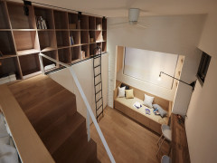 Căn hộ 22 m2 đầy đủ tiện ích với thiết kế siêu thông minh