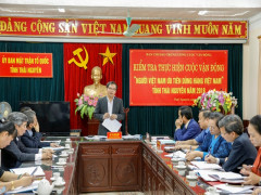 Kiểm tra cuộc vận động "Người Việt Nam ưu tiên dùng hàng Việt Nam" tỉnh Bắc Cạn và Thái Nguyên