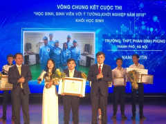 Dự án của học sinh Hà Nội đạt giải Nhất khởi nghiệp sáng tạo