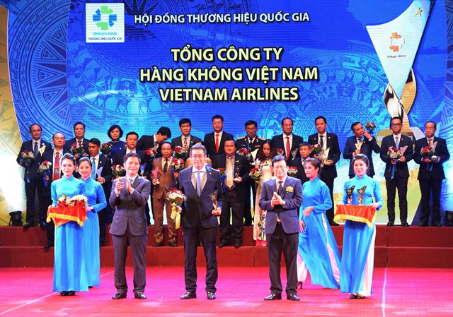 Vietnam Airlines được vinh danh Thương hiệu Quốc gia năm 2018