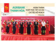 Agribank Thanh Hóa hoàn thành vượt mức tất cả các chỉ tiêu kế hoạch