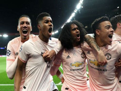 Vượt PSG để vào tứ kết Champions League, M.U lập siêu kỷ lục