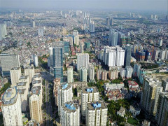 Quá tải chung cư cao tầng ở Hà Nội