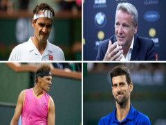 Đua ghế "ông trùm" tennis cực nóng: Sau Nadal, Federer "dằn mặt" Djokovic