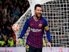 Barca 3-0 Liverpool: Messi cán mốc 600 bàn thắng, sánh ngang Ronaldo
