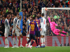 Messi chạm mốc 600 bàn cho Barca