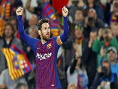 Messi lần thứ sáu đoạt Giày Vàng châu Âu