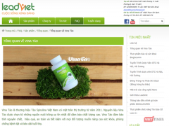 2 website quảng cáo sản phẩm Vina tảo và Egorex Omega 3.6.9 có dấu hiệu lừa dối