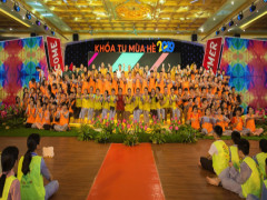 Hơn 3000 học sinh, sinh viên tham dự Khoá tu mùa Hè lần 1 năm 2019 tại chùa Ba Vàng