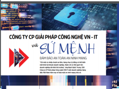 Công ty CP giải pháp công nghệ VN – IT với sứ mệnh đảm bảo an ninh mạng