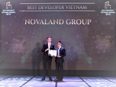 Novaland Group: Đạt giải Nhà phát triển dự án bất động sản tốt nhất Việt Nam 2019