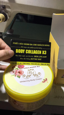 Làm thế nào để phân biệt kem body collagen x3 thật và giả?
