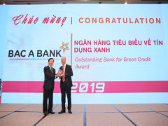 Bac A Bank chính thức được vinh danh “Ngân hàng tiêu biểu về Tín dụng xanh”