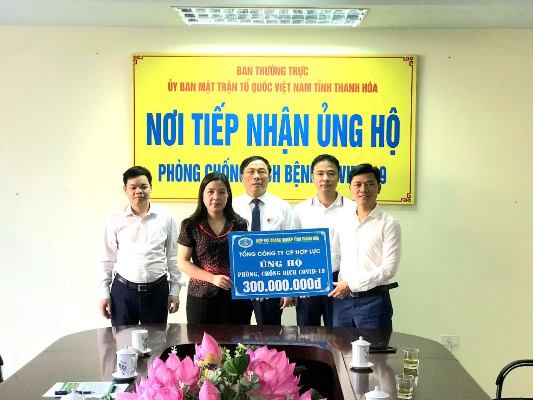 Doanh nghiệp, doanh nhân tỉnh Thanh Hóa chung tay cùng cộng đồng phòng chống đại dịch Covid-19