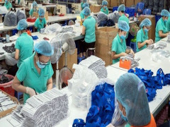 Sản xuất khẩu trang trở thành “sân chơi” mới cho ngành dệt may