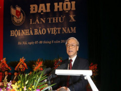 Thư của Tổng Bí thư, Chủ tịch nước chúc mừng Kỷ niệm 70 năm thành lập Hội Nhà báo Việt Nam