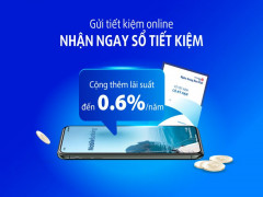Ngân hàng Bản Việt cấp sổ tiết kiệm cho khách hàng gửi tiết kiệm online