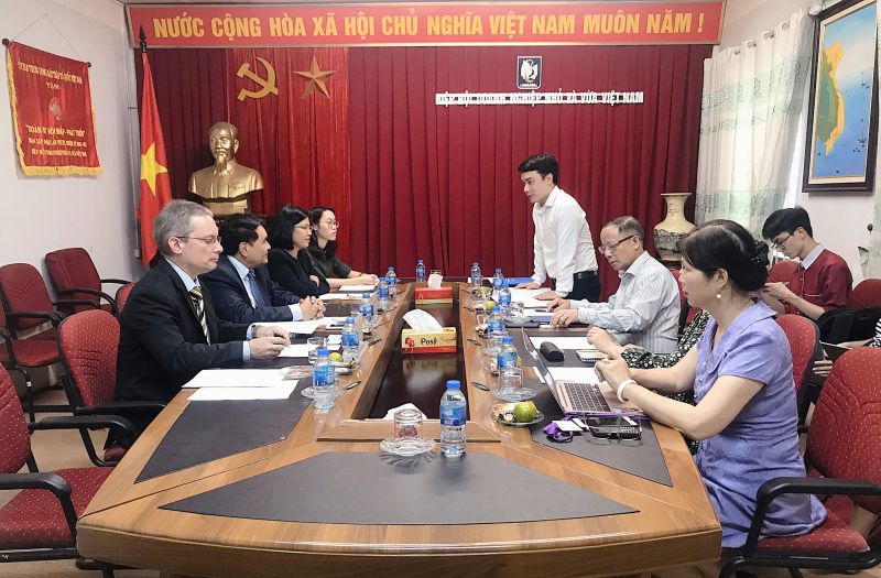 VINASME gặp gỡ và trao đổi với Hiệp hội Doanh nghiệp châu Âu tại Việt Nam (EuroCham)