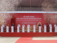 Vingroup khởi công dự án công viên chủ đề  lớn nhất Việt Nam