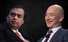 Tỉ phú Mukesh Ambani và Jeff Bezos chung tay thống lĩnh thị trường bán lẻ Ấn Độ
