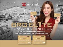 Ngân hàng TMCP Đông Nam Á (SeABank) và Tập đoàn BRG ra mắt thẻ BRG Elite với đặc quyền ưu đãi lên tớ
