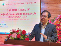 Đại hội Hiệp hội doanh nghiệp tỉnh Đắk Lắk nhiệm kỳ 2020 - 2025