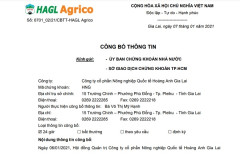 Thêm 3 công ty con của HAGL Agrico... về tay Công ty CPNN Trường Hải