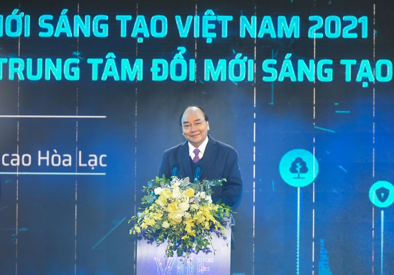 Thủ tướng Nguyễn Xuân Phúc phát biểu tại sự kiện. Ảnh: VGP