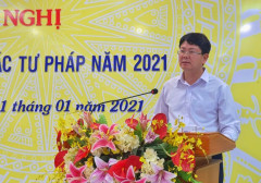 Ngành tư pháp tỉnh Kiên Giang tổng kết hoạt động  năm 2020 và triển khai công tác năm 2021