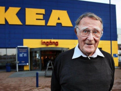 Hành trình trở thành ông chủ đế chế đồ gỗ IKEA của Ingvar Kamprad