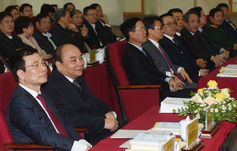 Thủ tướng Nguyễn Xuân Phúc và các đại biểu dự Hội nghị