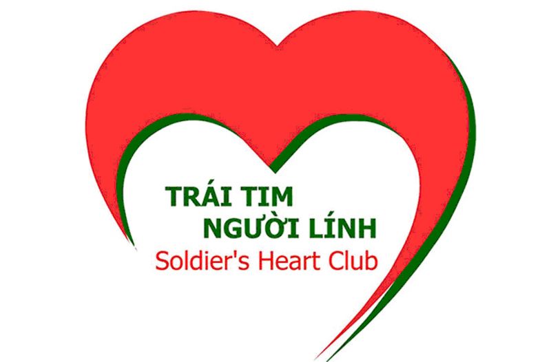 Logo Câu lạc bộ “Trái tim người lính”