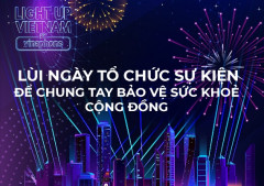 VinaPhone lùi ngày tổ chức sự kiện đại nhạc hội ánh sáng “Light up Việt Nam”
