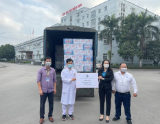 Hỗ trợ nước khoáng La Vie đến điểm cách ly, bệnh viện dã chiến ở Hải Dương, Quảng Ninh