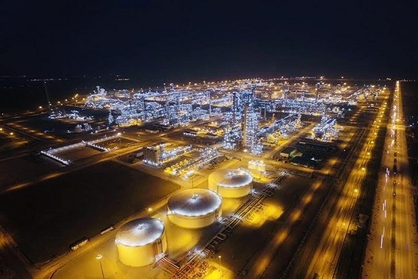 Toàn cảnh nhà máy Lọc hóa dầu Nghi Sơn
