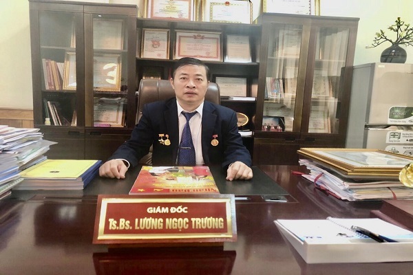 Thầy thuốc Ưu tú, Tiến sĩ Lương Ngọc Trương, Giám đốc Trung tâm Kiểm soát bệnh tật tỉnh Thanh Hóa