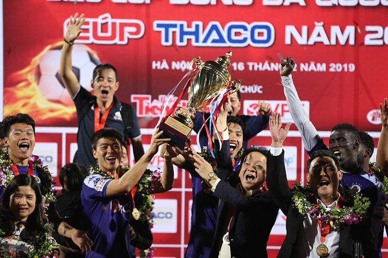 Câu lạc bộ bóng đá Hà Nội của bầu Hiển là câu lạc bộ thành công nhất V-league