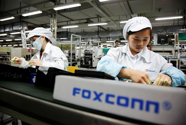Tập đoàn Foxconn muốn rót thêm vốn vào Việt Nam