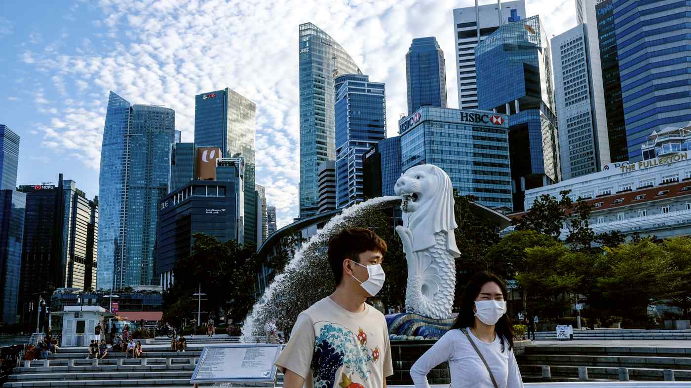 Singapore thậm chí còn thu hút nhiều đầu tư hơn từ các cá nhân giàu có trong đại dịch COVID-19. © AP