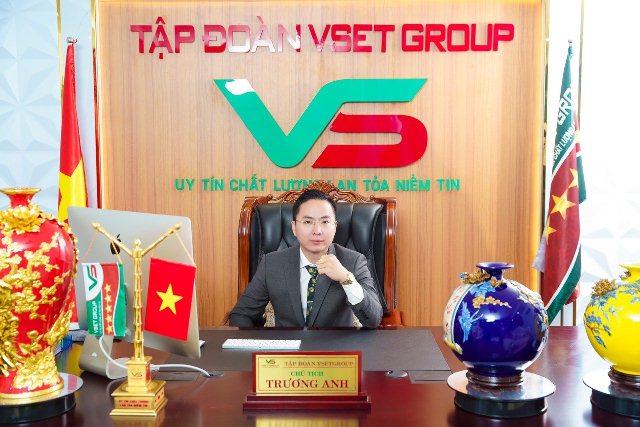 Ông Trương Anh - người sáng lập và là “vị thuyền trưởng” của Tập đoàn VsetGroup